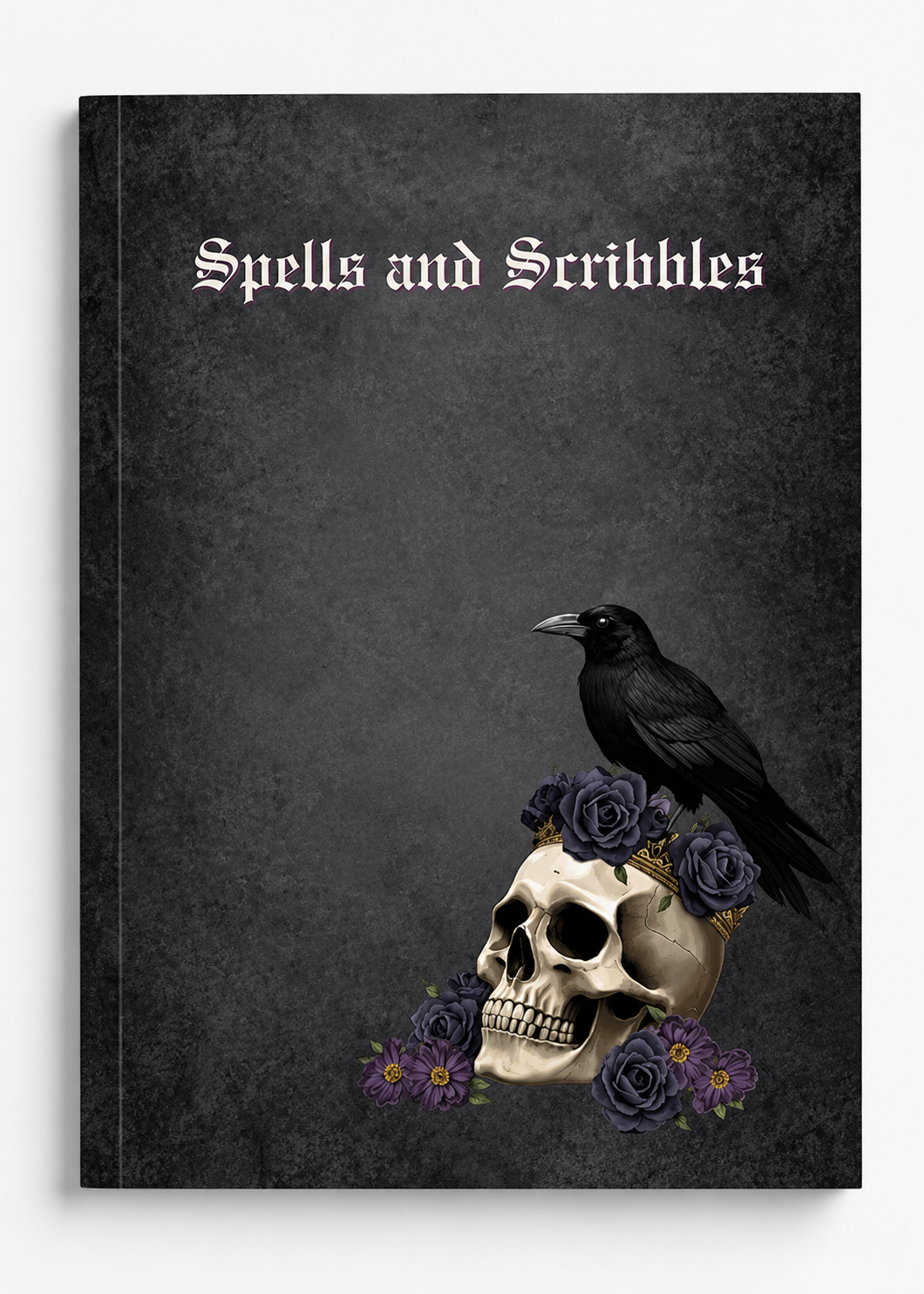 Spells & Scribbles Crowned Raven image 1